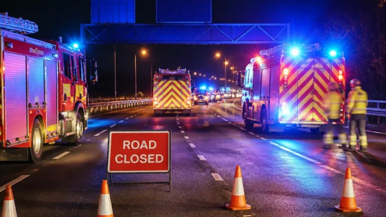 A52 closed both ways at Brian Clough Way after evening incident — drivers urged to avoid route