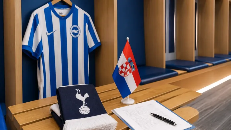 Albion land Croatia defender Luka Vuskovic from Spurs on long-term deal