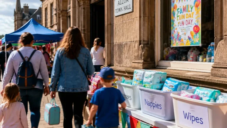 Alloa charity hosts family fun day as demand for baby essentials rises