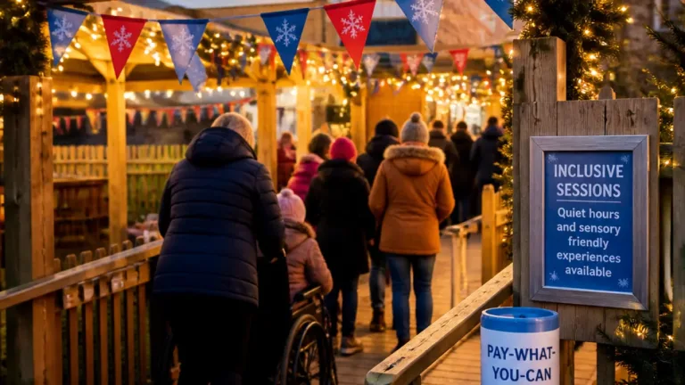 Barnsley volunteer praised after creating inclusive Winter Wonderland and raising thousands