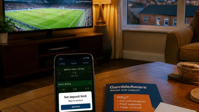 Bedford residents urged to gamble responsibly ahead of local match betting