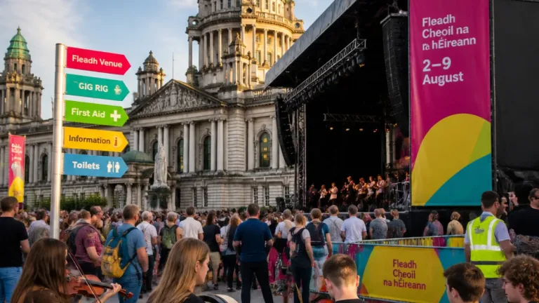 Belfast prepares to welcome 800,000 for Fleadh Cheoil in first-ever city hosting
