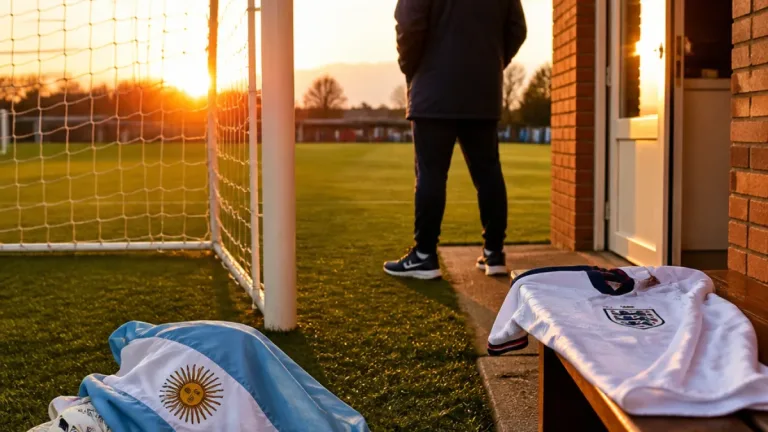 Blackpool keeper Franco Ravizzoli says he may skip training if England beat Argentina
