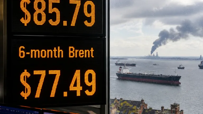 Brent crude curve flips to backwardation as Middle East tensions tighten markets