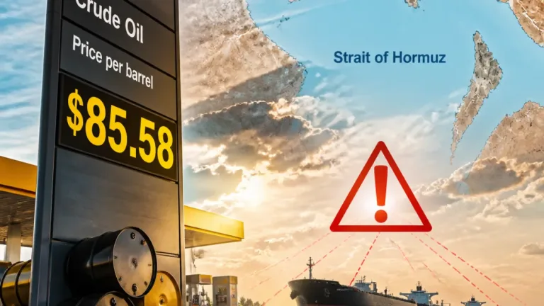 Brent oil rises as Strait of Hormuz disruption pushes prices higher