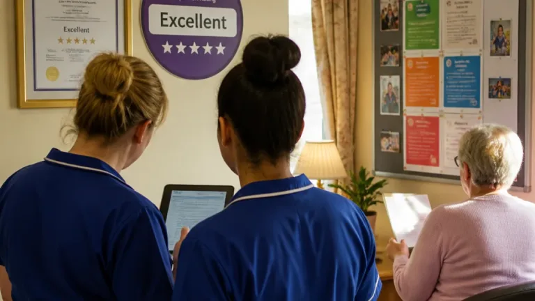 Bridgend domiciliary care rated ‘Excellent’ across leadership, care and well‑being