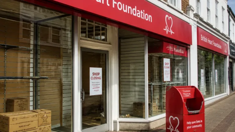 British Heart Foundation to close three Essex shops as charity trims UK retail estate