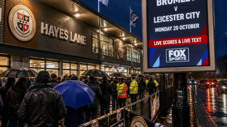 Bromley prepare to host Leicester City in live fixture on 20 October