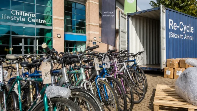 Buckinghamshire bike donations refurbished for rural African communities