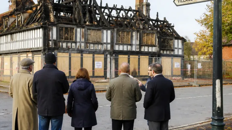 Buckinghamshire MP urges action to end five-year dereliction of Stokenchurch landmark