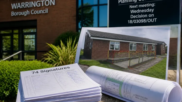 Bungalow extension with access ramps set for committee amid 74-signature petition