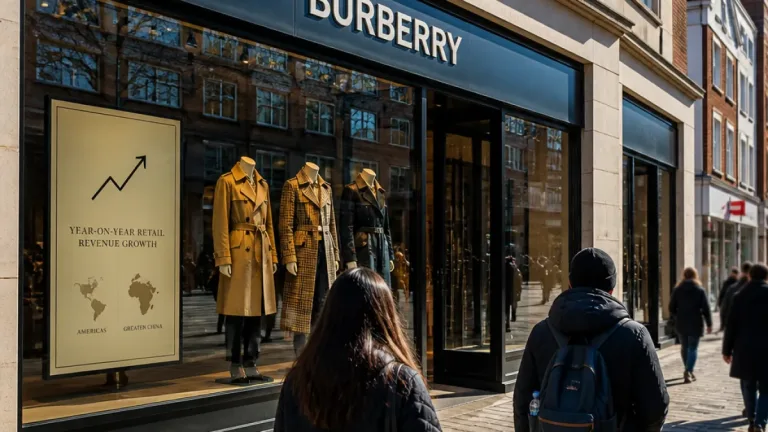 Burberry reports early signs of recovery as overseas sales offset Europe slowdown