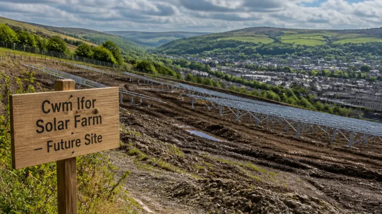 Caerphilly Council nets £1.1m after sale of 20MW Penyrheol solar farm