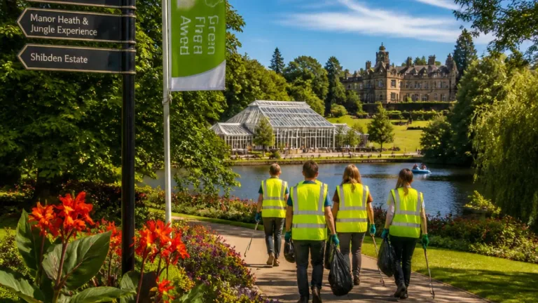 Calderdale’s Centre Vale, Manor Heath and Shibden keep coveted Green Flag status