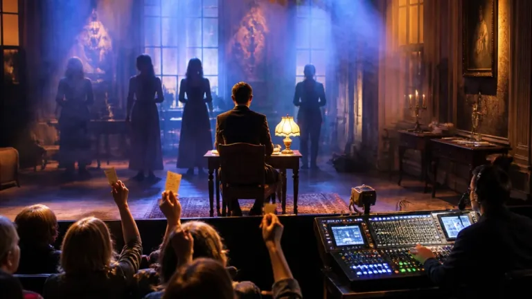 Cambridge’s ADC hosts fast-paced improvised murder mystery from Cambridge Improv Factory
