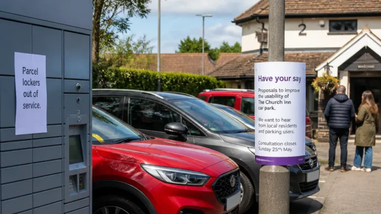 Cardiff drivers fined after using parcel lockers in Llanishen pub car park spark council concern