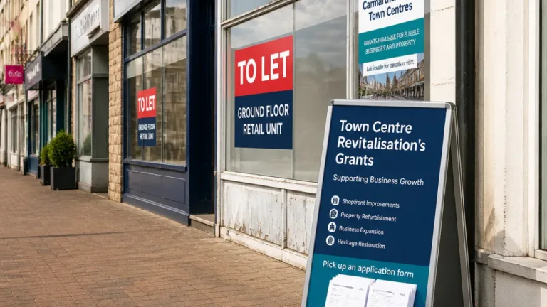 Carmarthenshire council urges owners to apply for town-centre revival funding