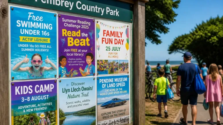 Carmarthenshire’s summer of family activities unveiled across parks, pools and libraries