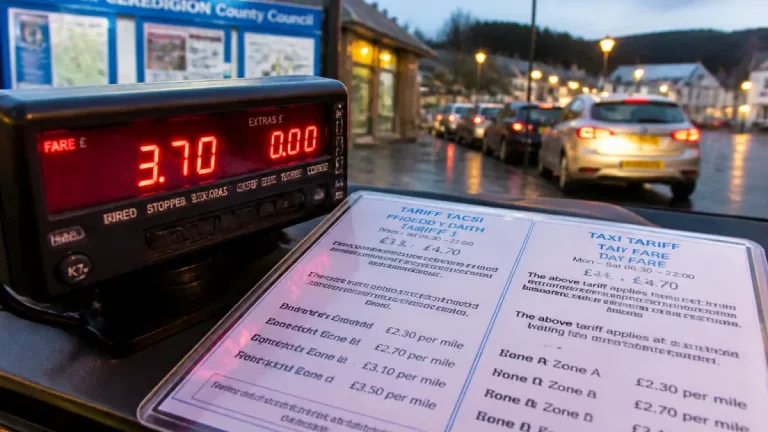 Ceredigion taxi fares to rise 7% after cabinet backs hike despite cost concerns