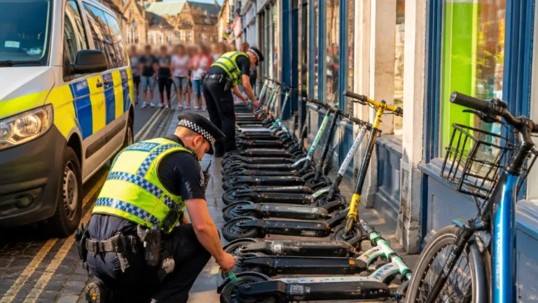 Chichester police seize e-scooters and e-bike in two-day anti‑social behaviour crackdown