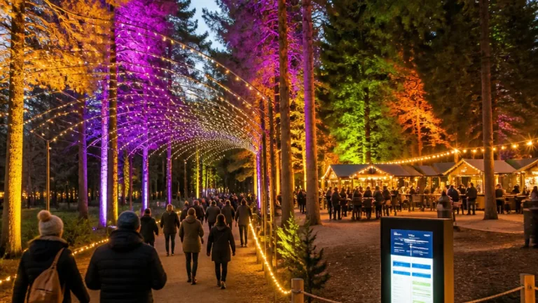Christmas at Bedgebury returns with expanded lights trail and timed tickets on sale