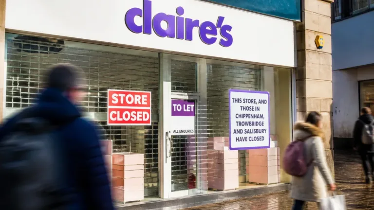 Claire’s Accessories collapse: administrators lay bare failed rescue as Wiltshire stores shut