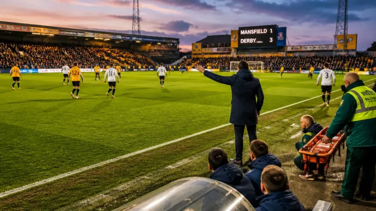 Clough praises Mansfield's attacking intent despite 3-1 pre-season loss to Derby