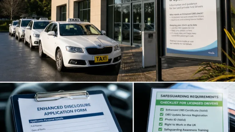 Conwy Council to require barred‑list DBS checks and mandatory Update Service for taxi licences