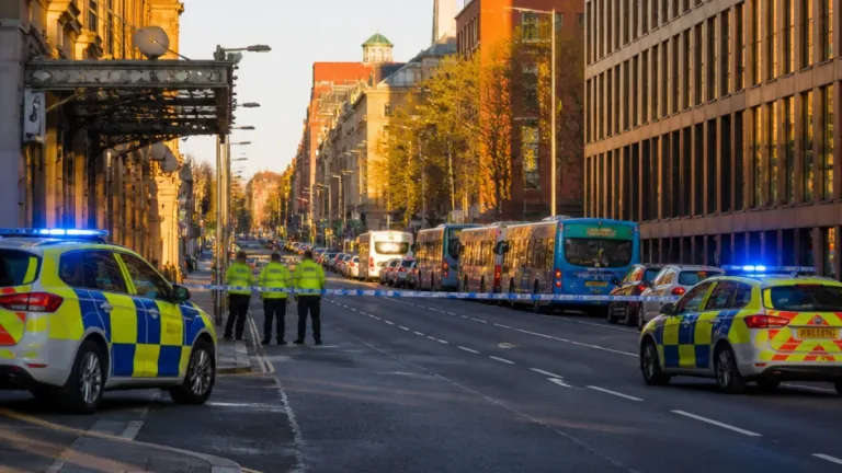 Copperas Hill reopens after two‑vehicle crash near Lime Street; man taken to hospital