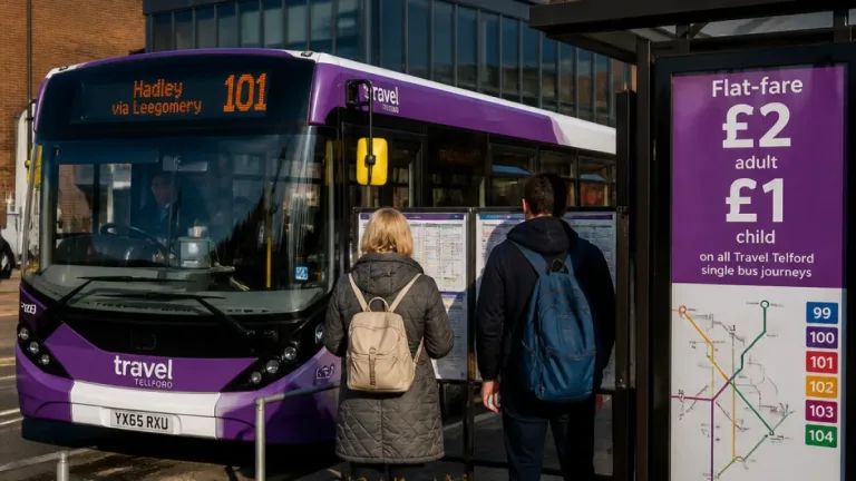 Council cabinet approves continued funding as Travel Telford marks more than one million journeys
