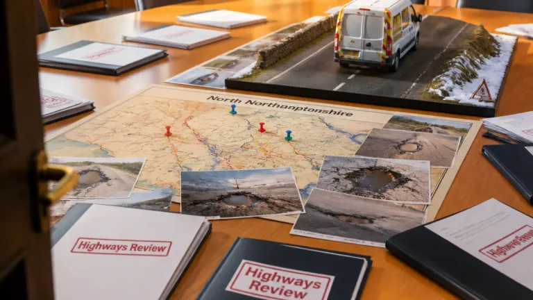 Council forms cross‑party group to probe highways contractor after winter damage