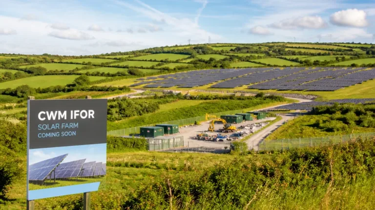 Council nets £1.1m after sale of 20MW Penyrheol solar site to Fuse Energy