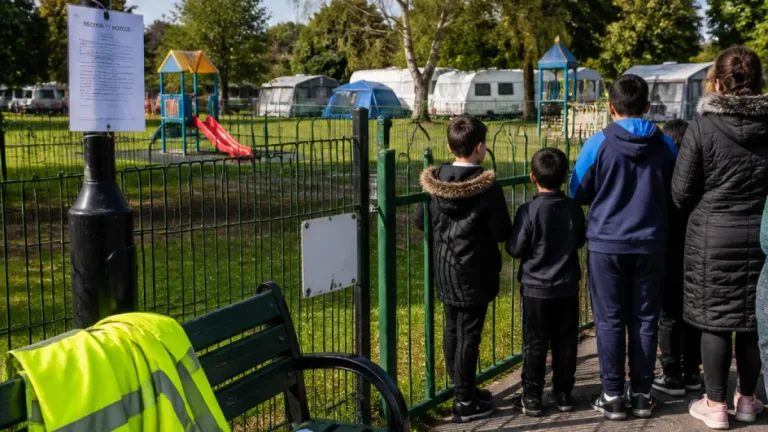 Council seeks court order after travellers’ encampment in Kingswood amid allegations of threats