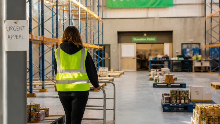 Coventry food bank issues urgent appeal as stocks fall to 15‑year low
