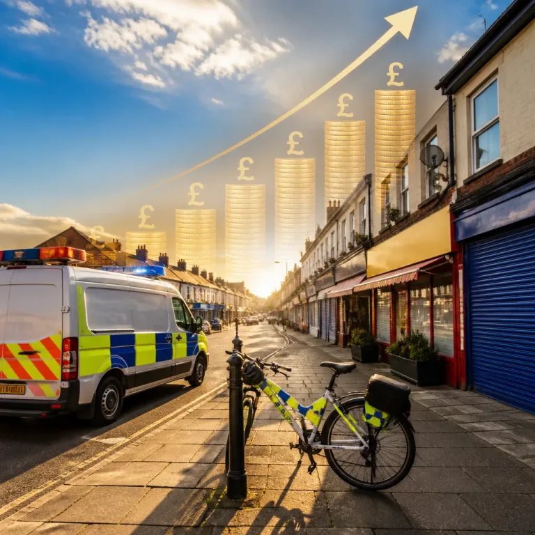Report: increased policing investment could yield about £13bn net for local businesses