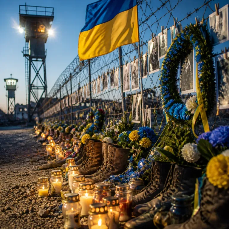 Zelenskyy marks Olenivka anniversary, renews calls to free prisoners and remember victims