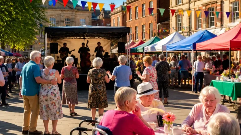 Crowds enjoy sunshine and song at Darlington’s annual GOLD Tea Dance