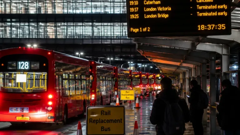 Croydon passengers face nightly cancellations and replacement buses during week of works