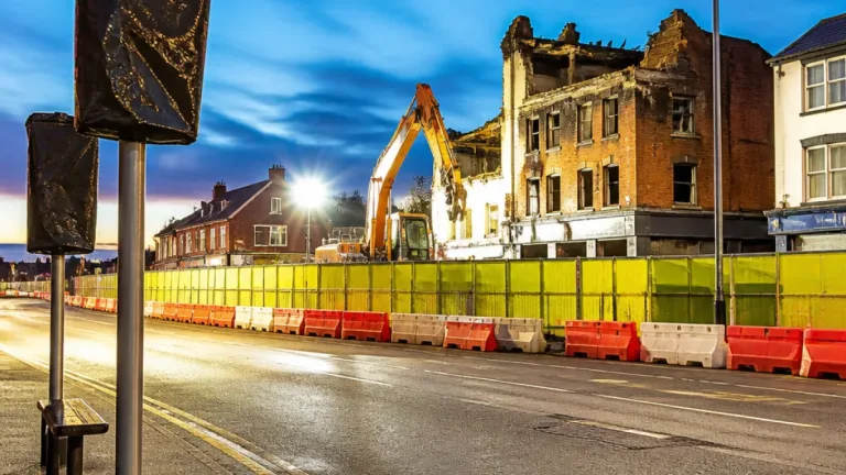 Dangerous fire‑damaged building in Longton to be demolished with weekend road closures