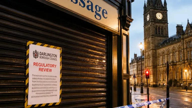 Darlington councillors urge tougher massage parlour rules after police raids