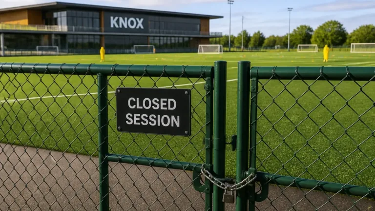 Darlington show resolve in 3-0 workout against Newcastle at renamed KNOX base