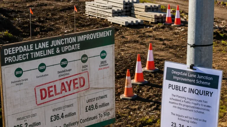 Derby A50 junction bill soars to £89.1m as work remains unstarted
