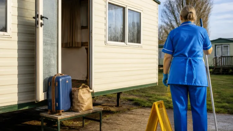 Derbyshire couple cut short Butlin’s break after finding filthy caravan and dried vomit