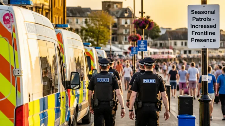 Devon and Cornwall Police redeploy officers to boost summer frontline presence