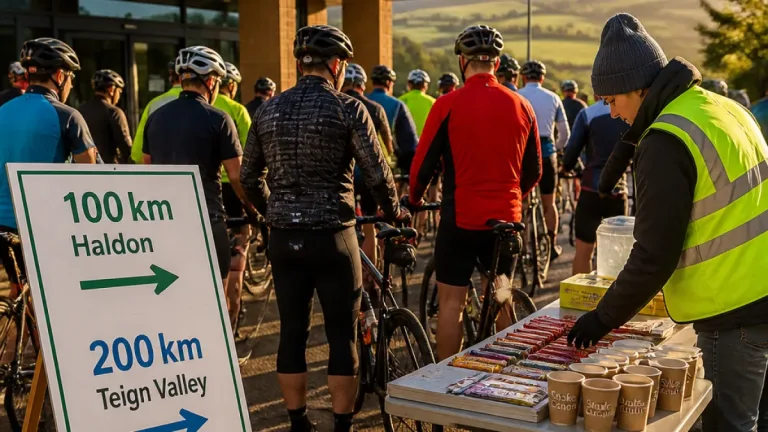 Devon Delight Audax returns to Newton Abbot with 100km route and longer challenge