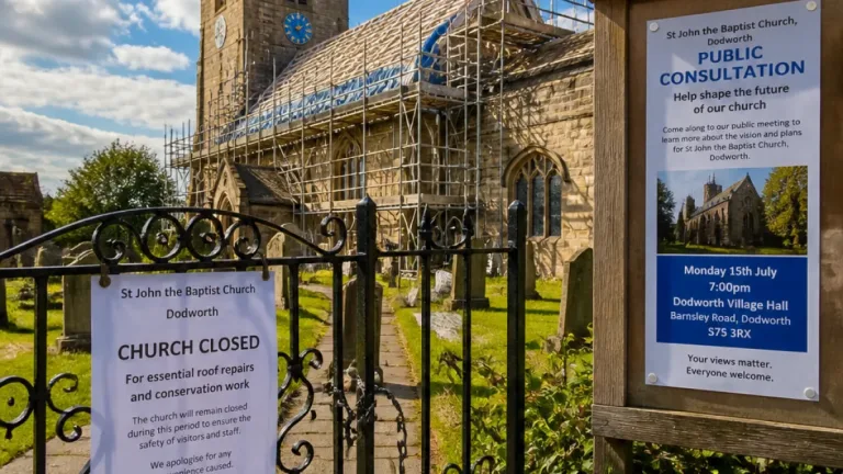Dodworth church to close after repair bill for Grade II building tops £250,000