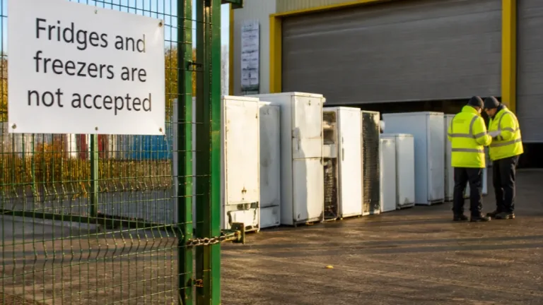 Dudley and Stourbridge recycling centres stop taking fridges and freezers amid national capacity crisis