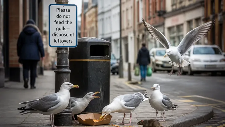 East Ayrshire Council urges public to stop feeding gulls amid pest concerns