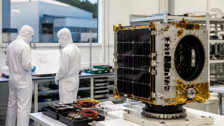East Hampshire firm readies 80th satellite as local space engineering marks milestone