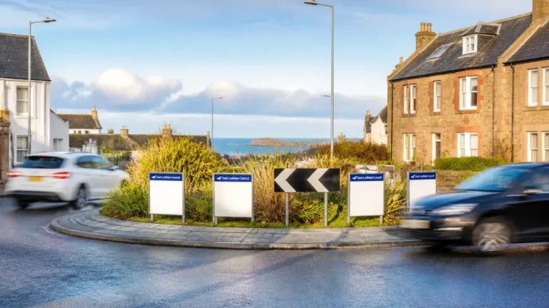 East Lothian roundabouts lined up for advertising under council-backed scheme